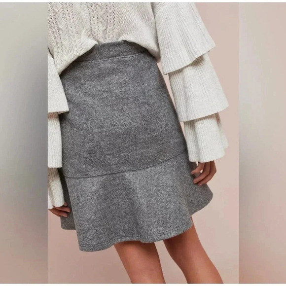 Anthropologie Maeve Flounced Yukon Skirt - Picture 3 of 7